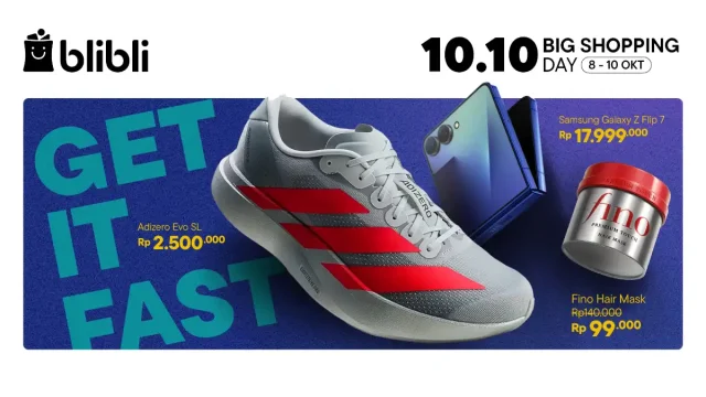 Blibli 10.10 Big Shopping Day