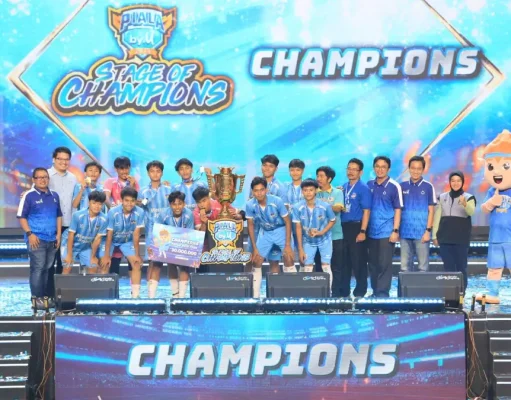 SMA 2 Banjarmasin Raih Juara di Grand Final by.U 2025: Stage of Champion Grand Final Piala By.U 2025