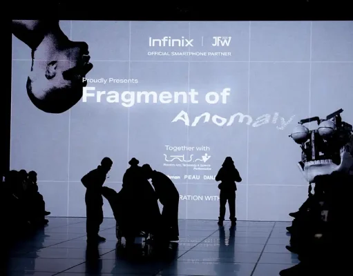 Infinix Hadir di Jakarta Fashion Week 2026 Fragment of Anomaly Infinix di Jakarta Fashion Week 2026