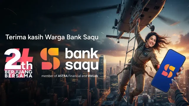 2 Tahun Berjuang Bersama Bank Saqu 2 Tahun Berjuang Bersama Bank Saqu
