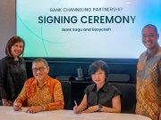 Easycash dan Bank Saqu Hadirkan Layanan Pembiayaan Inklusif Bank Saqu dan Easycash