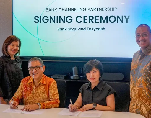 Easycash dan Bank Saqu Hadirkan Layanan Pembiayaan Inklusif Bank Saqu dan Easycash