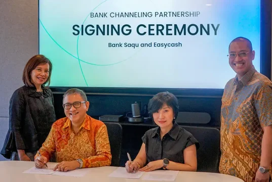 Easycash dan Bank Saqu Hadirkan Layanan Pembiayaan Inklusif Bank Saqu dan Easycash