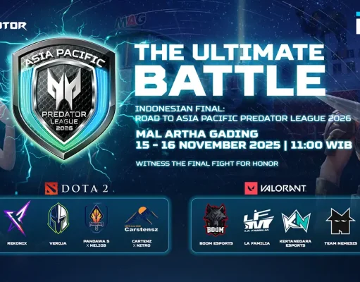 Acer Siap Gelar Indonesian Final Road to APAC Predator League 2026 Indonesian Final Road to APAC Predator League 2026