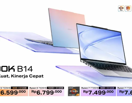 Infinix XBOOK B14 Punya Performa Tangguh dan Ketahanan Standar Militer Infinix XBOOK B14