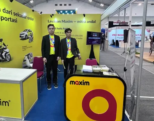 Maxim Kenalkan Konsep Bisnis Transportasi Online Eksklusif di IFBC 2025 Maxim di IFBC 2025