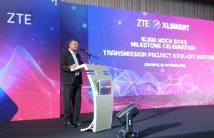 ZTE dan XLSMART Rayakan 10.000 Situs Jaringan Nirkabel ZTE XLSmart Rayakan Jaringan