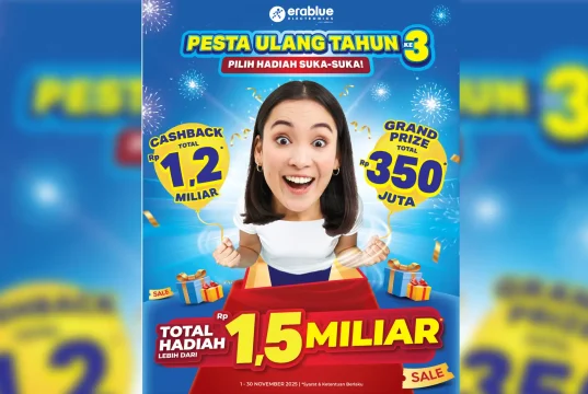 Erablue Rayakan HUT ke-3, Luncurkan Eksklusif OPPO Find X9 erablue OPPO Find X9