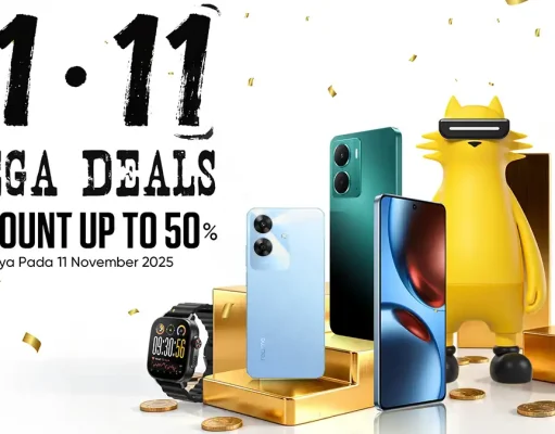 realme Tawarkan Diskon 50% dan Promo Spesial di 11.11 Mega Deals realme 11.11 Mega Deals