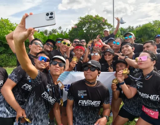 OPPO Run 2025 Sukses Diikuti 7000 Pelari dari 20 Negara OPPO Run 2025 Find X9 Series
