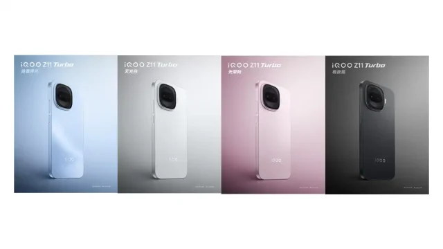 Varian Warna iQOO Z11 Turbo
