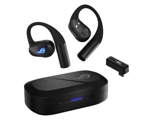 ASUS ROG Cetra Open Wireless, Earbuds Gaming Open-Ear dengan Audio Imersif dan Latensi Rendah ASUS ROG Cetra Open Wireless