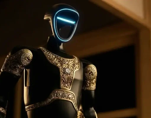 Caviar Rilis Robot Humanoid Berlapis Emas, Terinspirasi Kisah Aladdin Caviar Aladdin Unitree G1 Humanoid Robot