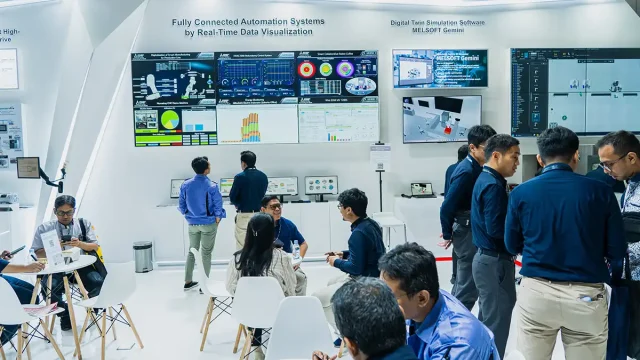 Mitsubishi Electric Indonesia di Manufacturing Indonesia 2025