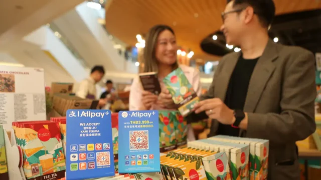 Penggunaan Alipay+ di Thailand