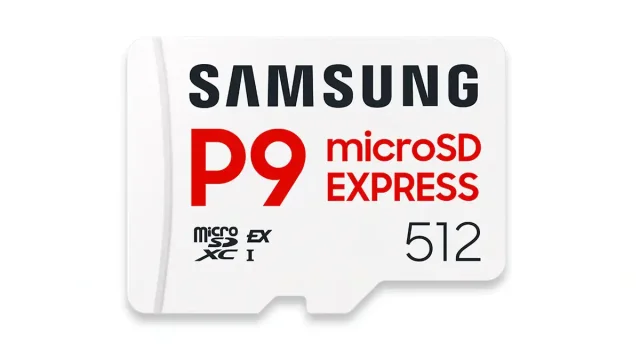 Samsung P9 Express microSD