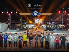 Sejarah Baru di M7! 16 Tim Nyalakan realme 15 Pro 5G Bersamaan di Opening Ceremony Serah Terima realme 15 Pro 5G di Opening Ceremony M7