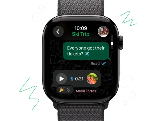 Ini Cara Akses dan Balas Chat WhatsApp Langsung di Apple Watch WhatsApp on Apple Watch