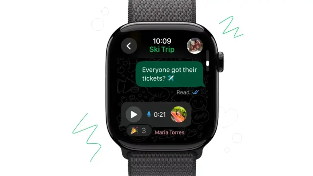 WhatsApp on Apple Watch WhatsApp on Apple Watch