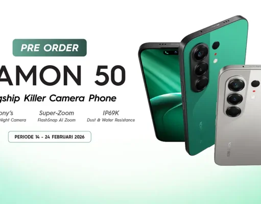 Pre-Order TECNO Camon 50 Resmi Dibuka di Indonesia, Bonus Umrah dan TWS Gratis! Pre-order TECNO Camon 50 4G