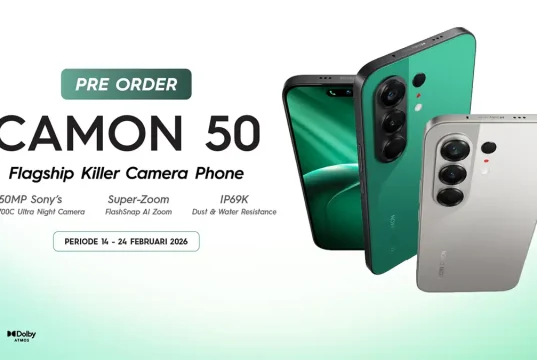 Pre-Order TECNO Camon 50 Resmi Dibuka di Indonesia, Bonus Umrah dan TWS Gratis! Pre-order TECNO Camon 50 4G