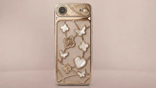 iPhone Air Gold Edition Caviar