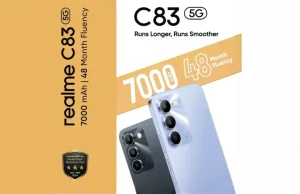Detail realme C83 5G Bocor, Baterai 7.000mAh dan Sertifikasi MIL-STD-810H realme C83 5G