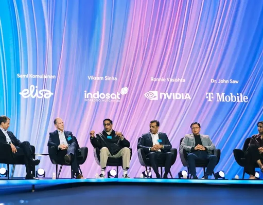 Indosat Uji Coba Panggilan 5G Berbasis AI di MWC 2026 AI-RAN Indosat di MWC 2026