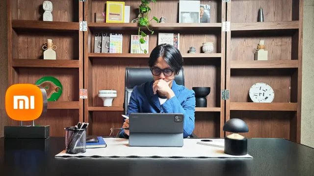 Angga Dwimas Sasongko with Xiaomi Pad 8 Series Angga Dwimas Sasongko with Xiaomi Pad 8 Series