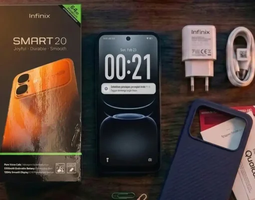 First Impression Infinix SMART 20, Rp1 Jutaan Tapi Speknya Bikin Kaget First Impression Infinix Smart 20