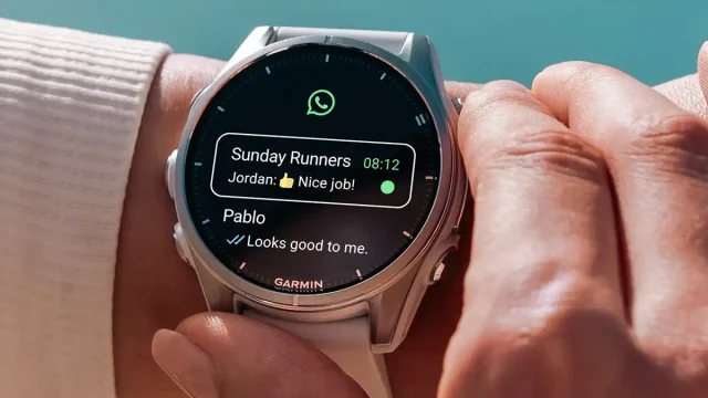 Garmin Hadirkan Aplikasi WhatsApp di Smartwatch Garmin Hadirkan Aplikasi WhatsApp di Smartwatch