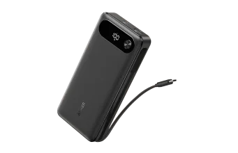 Anker Rilis Power Bank 20.000mAh 87W, Bisa Cas Laptop 65W dengan Kabel USB-C Terintegrasi W4_Anker Power Bank 20.000mAh 87W