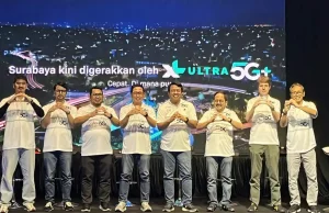 XLSMART dan ZTE Hadirkan Layanan XL Ultra 5G+ di Surabaya XL Ultra 5G+ di Surabaya